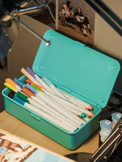 TOYO STEEL T-190 Tool Box Summer Emerald Green - Household Storage Caddies ALET ÇANTASI