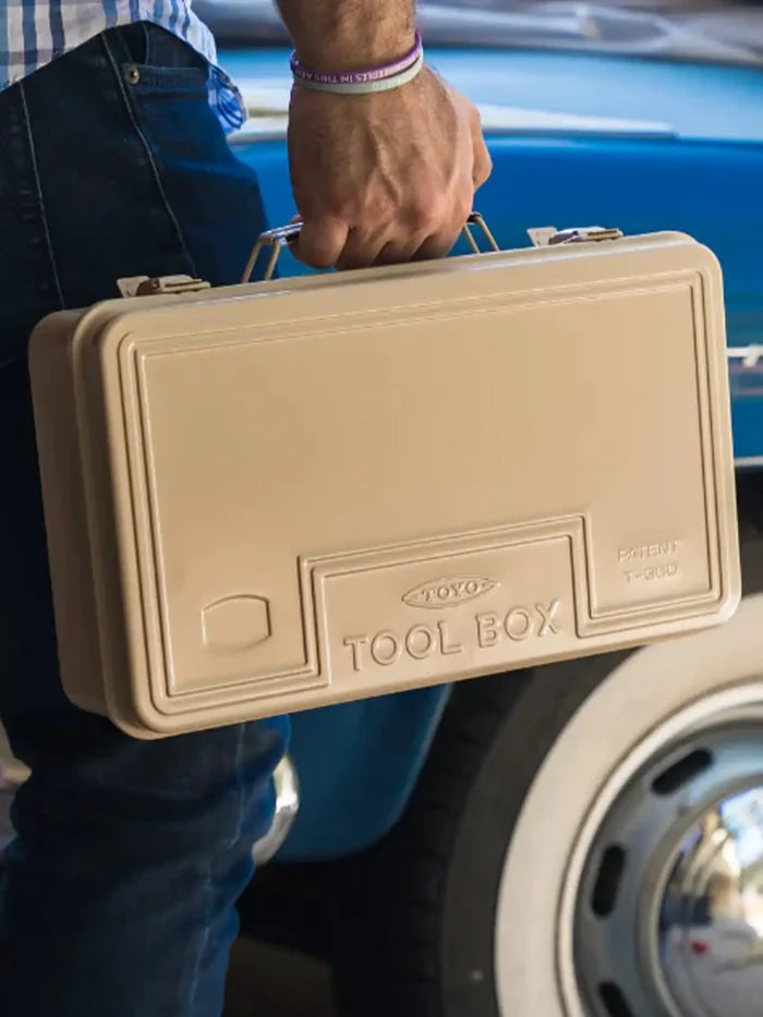 TOYO STEEL T-360 Tool Box Beige - Household Storage Containers ALET ÇANTASI