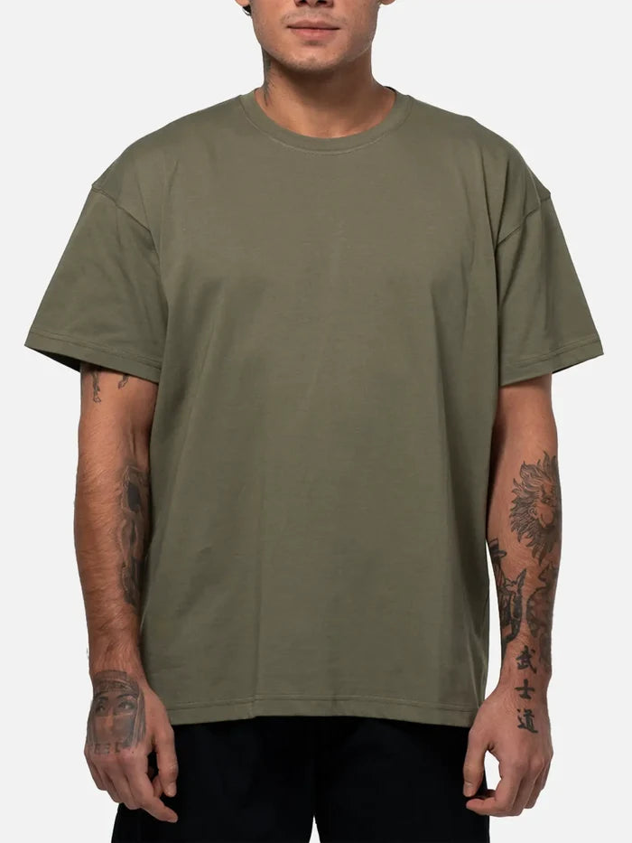 BETWEEN SIDES T-Shirt - Khaki - T-Shirts T-SHIRT