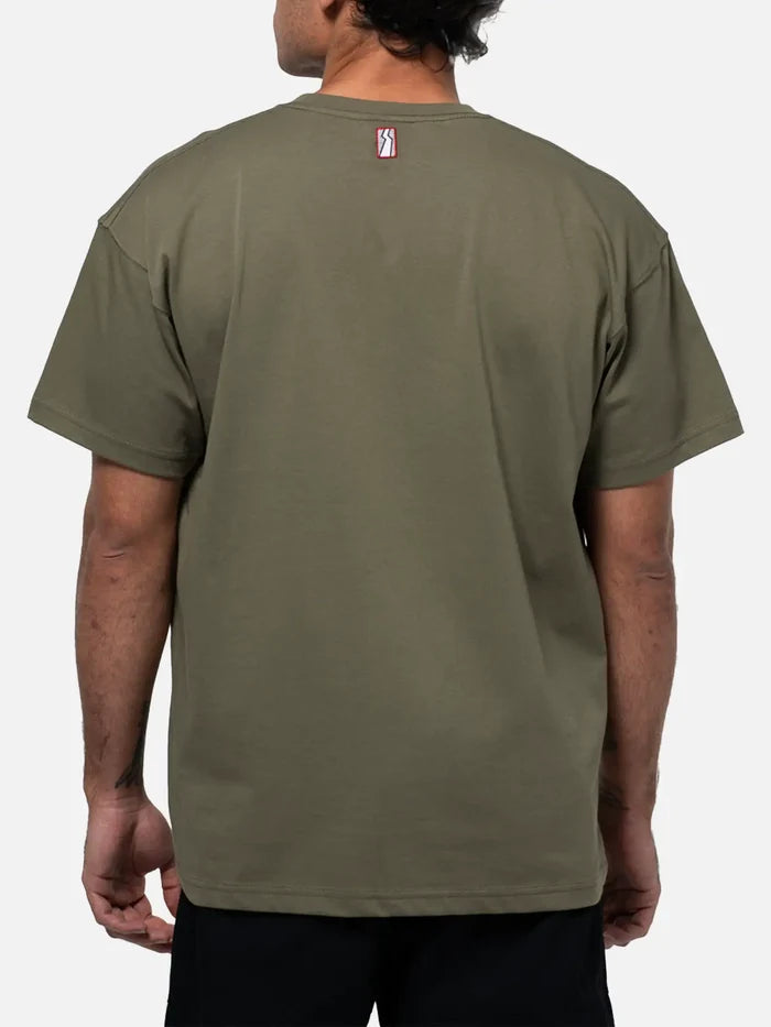 BETWEEN SIDES T-Shirt - Khaki - T-Shirts T-SHIRT