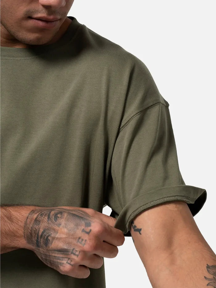 BETWEEN SIDES T-Shirt - Khaki - T-Shirts T-SHIRT