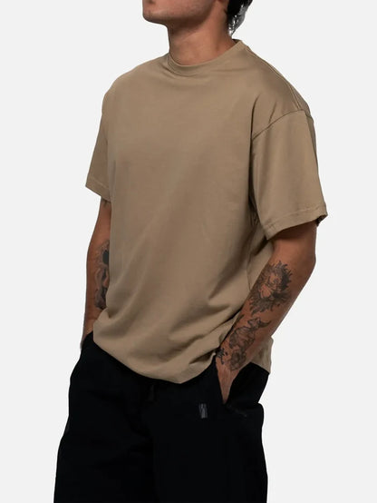 BETWEEN SIDES T-Shirt - Sand - T-Shirts T-SHIRT