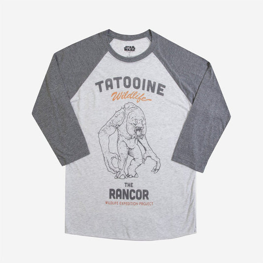 Tatooine Rancor Classic Comfort Raglan Tee - Heroes & Villains-Star Wars-Raglan