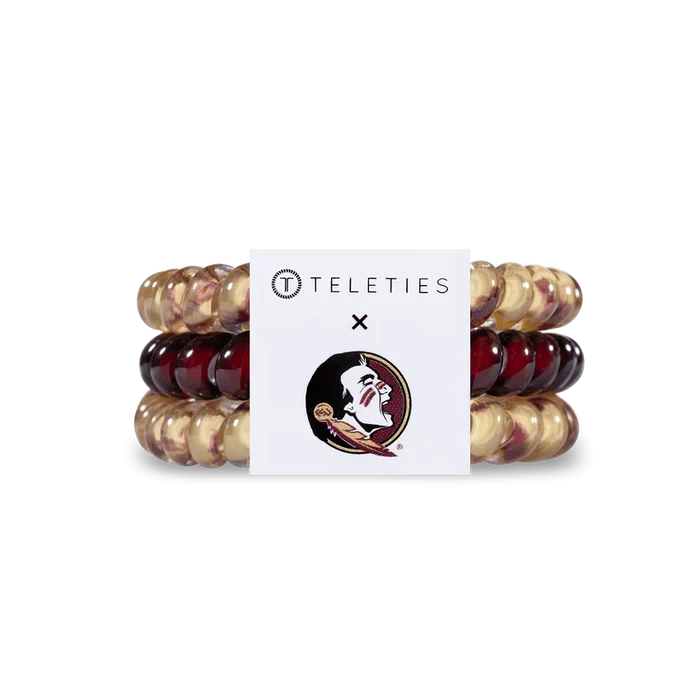 Teleties - Small Hair Ties - Florida State University - Findlay Rowe Designs