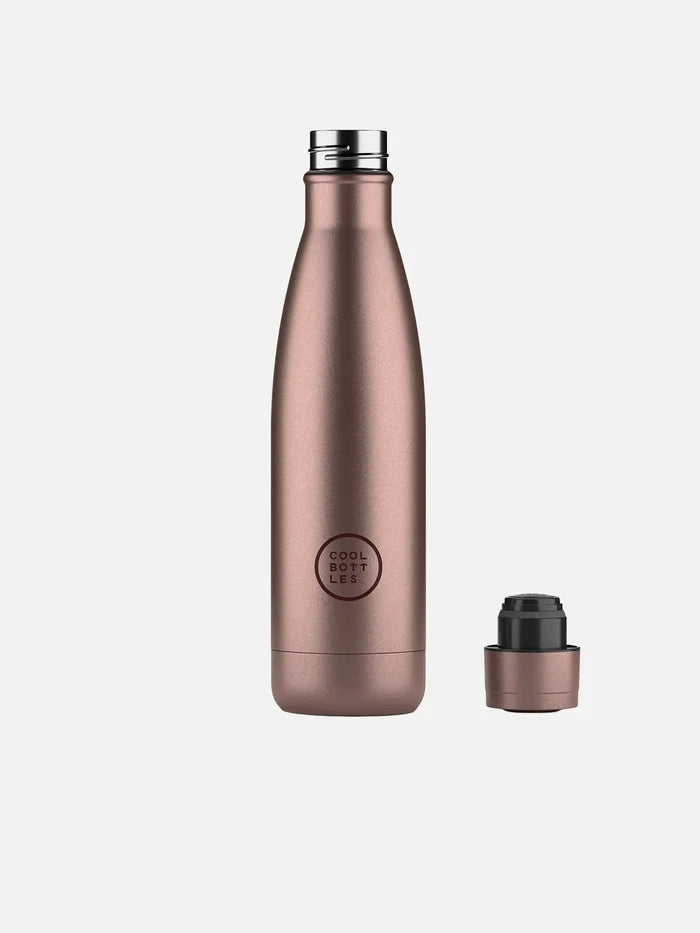 COOL BOTTLES The Bottle - Metallic Rose 500ml - Uncategorized TERMOS