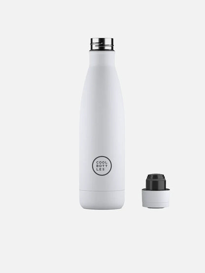 COOL BOTTLES The Bottle - Mono White 500ml - Uncategorized TERMOS