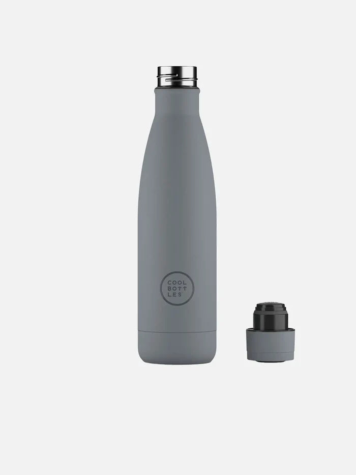 COOL BOTTLES The Bottle - Pastel Grey 500ml - Uncategorized TERMOS