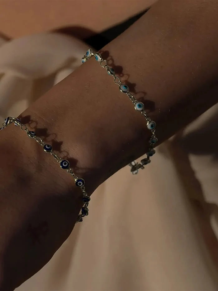 ECE LONDON The Nazar IV Bracelet - Silver - Bracelets BİLEKLİK