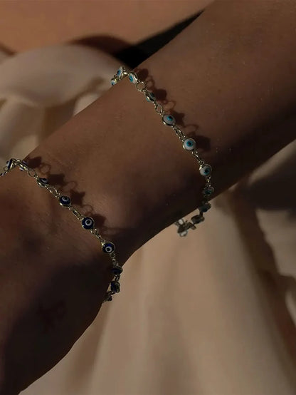 ECE LONDON The Nazar IV Bracelet - Silver - Bracelets BİLEKLİK