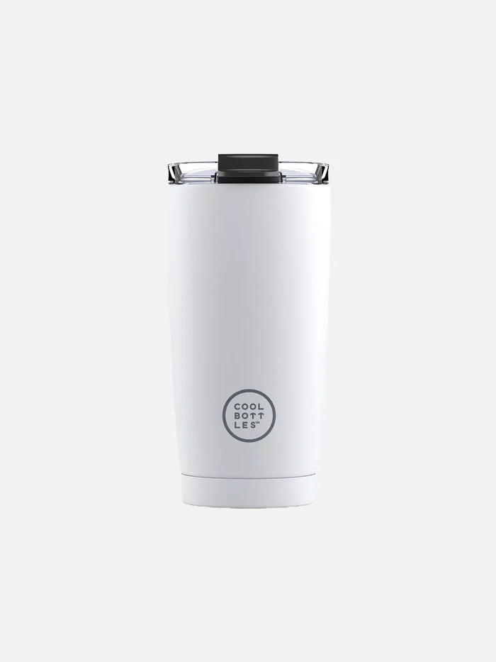 COOL BOTTLES The Tumbler - Mono White 550ml - Uncategorized TERMOS