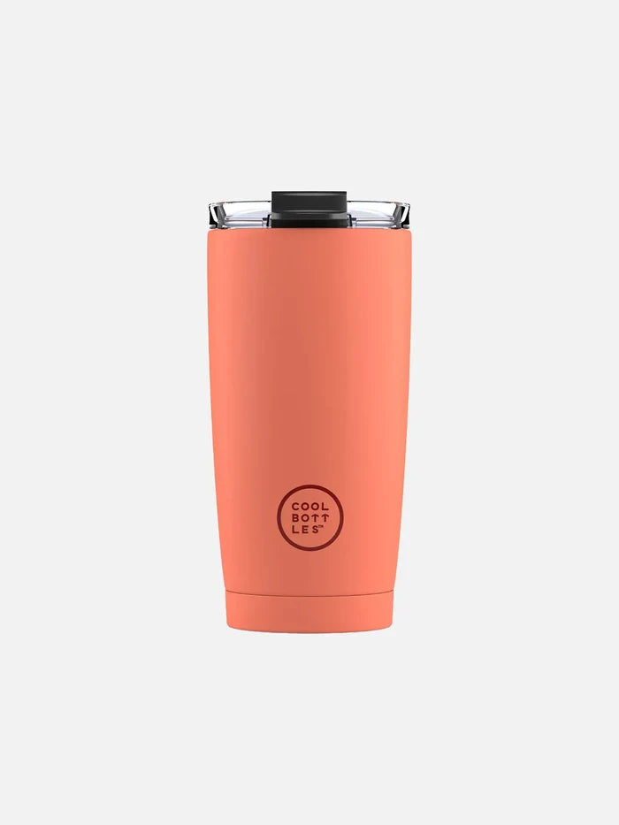 COOL BOTTLES The Tumbler - Pastel Coral 550ml - Uncategorized TERMOS