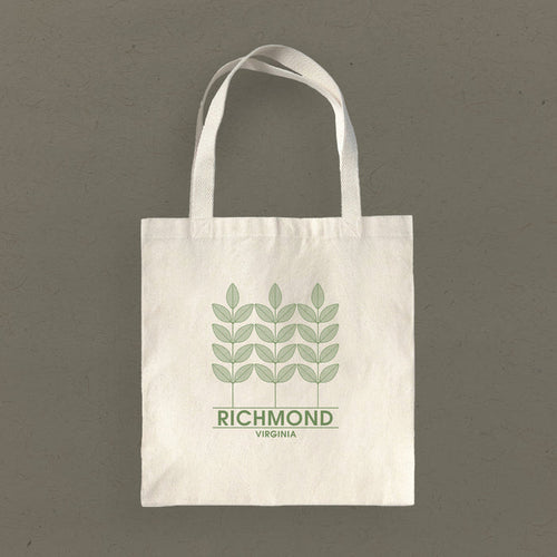 Three Plants City State - Custom Canvas Tote Bag