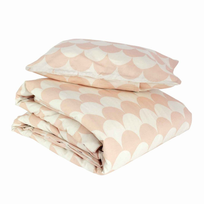 Toronto Duvet Scales Pink