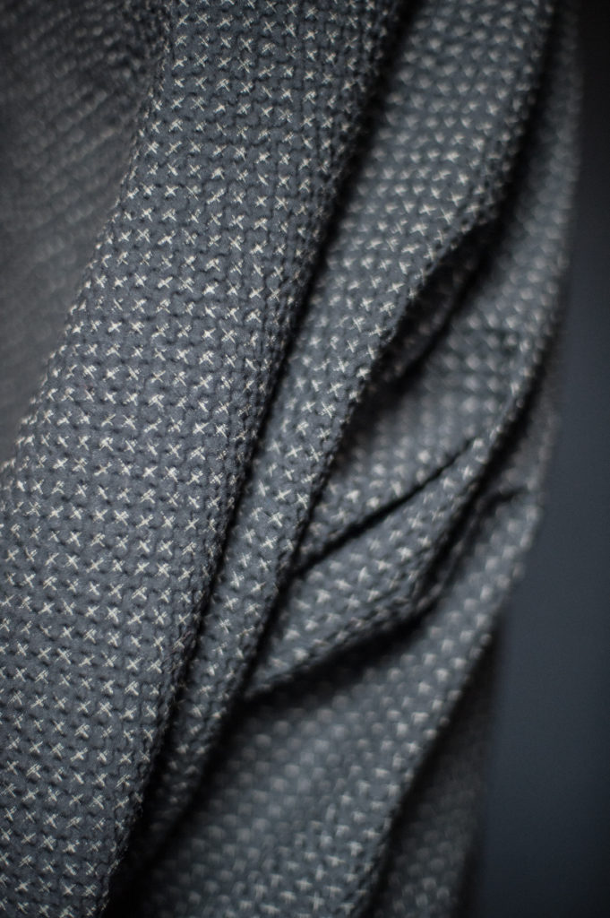 Tottorri Black Cross Cotton -- Merchant + Mills