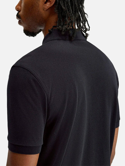 FRED PERRY Tramline Polo Shirt - Black - Polos T-SHIRT