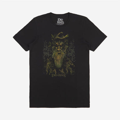 TreeBeard Metal Black Tee - Heroes & Villains-The Lord Of The Rings-T-Shirt