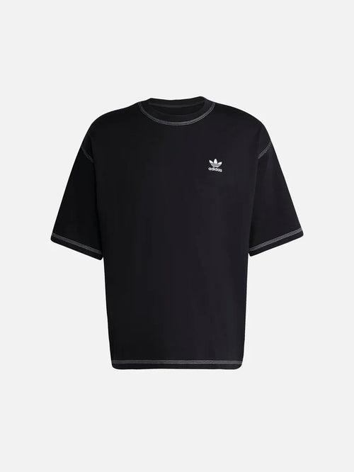 ADIDAS ORIGINALS Trefoil Essentials T-Shirt - Black - T-Shirts T-SHIRT