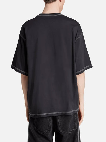 ADIDAS ORIGINALS Trefoil Essentials T-Shirt - Black - T-Shirts T-SHIRT