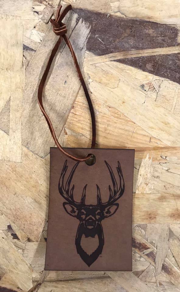 Trophy Buck Leather Car scent