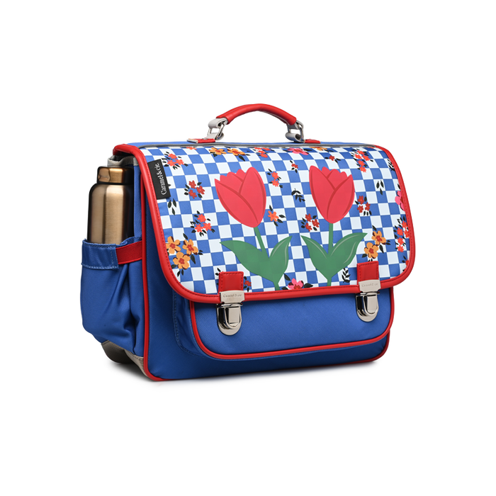 Caramel and Cie Cartable Moyen Tulip Sisters backpack