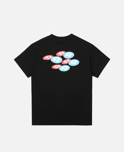 Two Flower T-Shirt (Black)