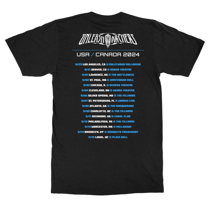 Unleash The Archers "Red Riding Wolf Tour" T-Shirt