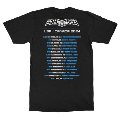 Unleash The Archers "Red Riding Wolf Tour" T-Shirt