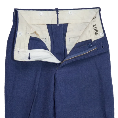 US Air Force 1950s Wool Service Dress Trousers - 30x29, Small, Item 2 - US Air Force Surplus - Dress Trousers