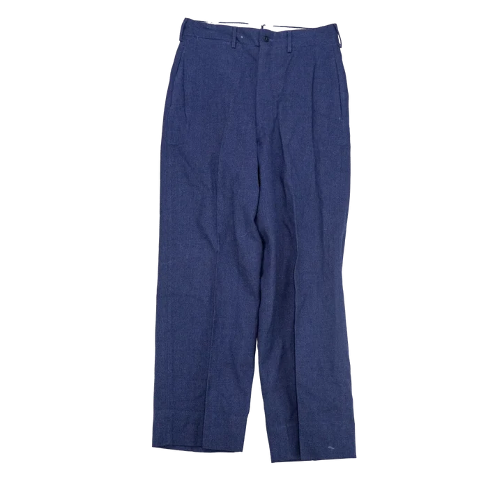 US Air Force 1950s Wool Service Dress Trousers - 30x29, Small - US Air Force Surplus - Dress Trousers