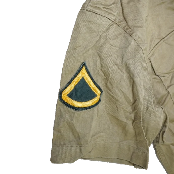 US Army Khaki Short Sleeve Service Dress Shirt - Medium - US Army Surplus - Service Shirts