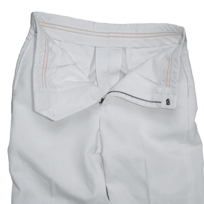 US Navy White Service Dress Trousers - 32R, Medium - US Navy Surplus - Dress Trousers