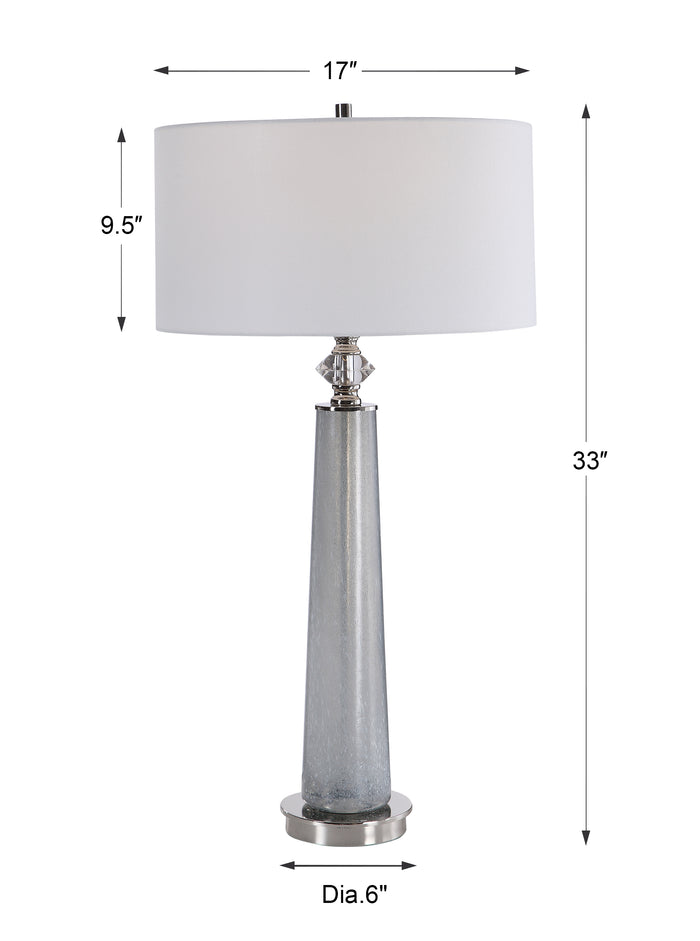 Uttermost Grayton Frosted Art Table Lamp