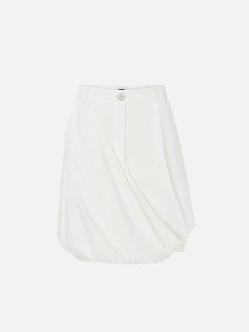 RE2MC Volumlu Etek - Beyaz - Skirts ETEK