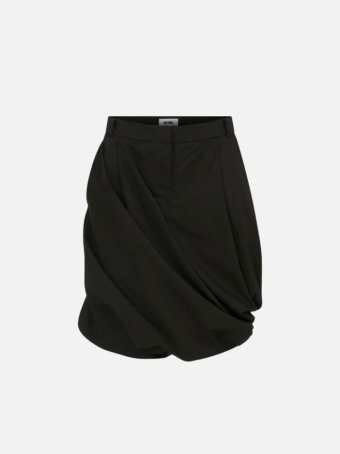 RE2MC Volumlu Etek - Siyah - Skirts ETEK
