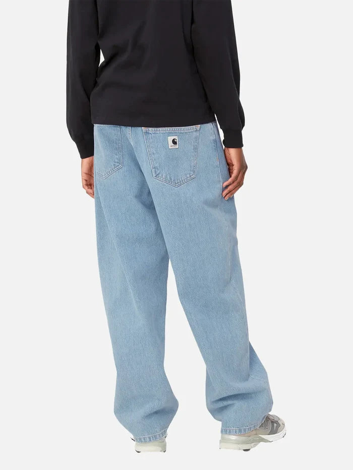 CARHARTT WIP W' Brandon Pant - Blue Stone Bleached - Jeans PANTOLON
