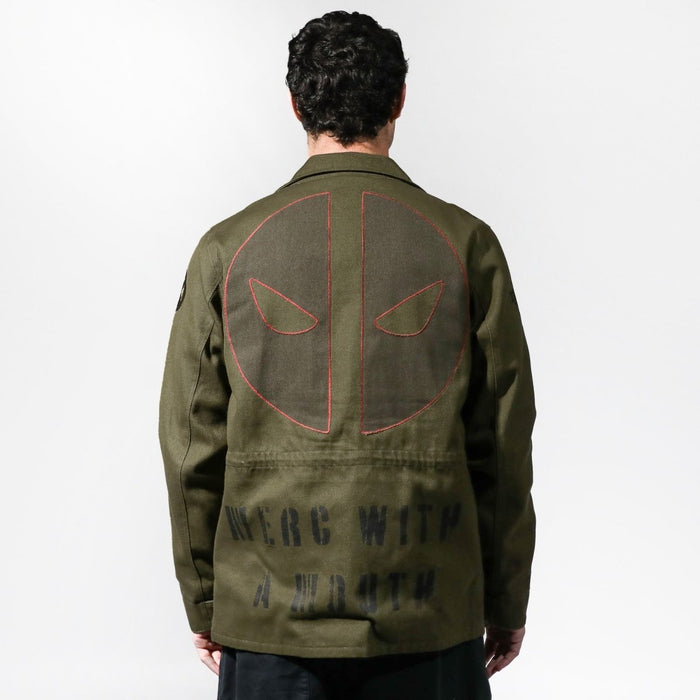 Wade Wilson Mercenary Military Field Jacket - Heroes & Villains-Marvel-Field Jacket