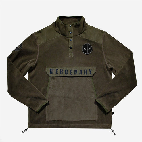 Wade Wilson Mercenary Polar Fleece Pullover - Heroes & Villains-Marvel-Hoodie