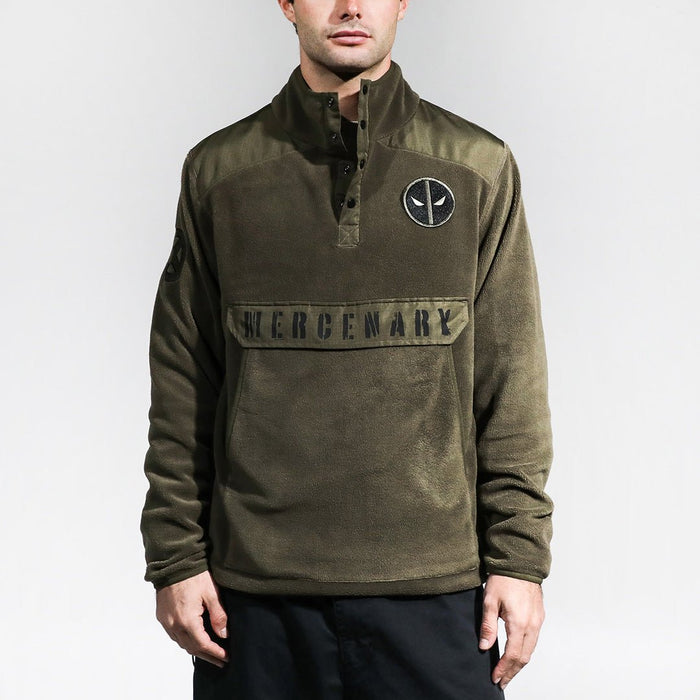 Wade Wilson Mercenary Polar Fleece Pullover - Heroes & Villains-Marvel-Hoodie
