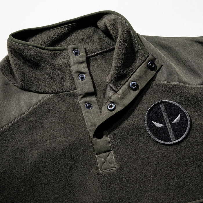 Wade Wilson Mercenary Polar Fleece Pullover - Heroes & Villains-Marvel-Hoodie