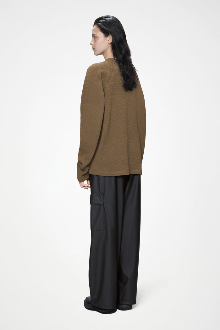 RAINS Waffle Long Sleeve T-Shirt Rains Splinter Long Sleeve