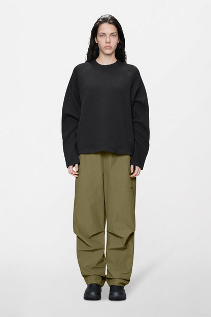 Waffle Long Sleeve T-Shirt Rains