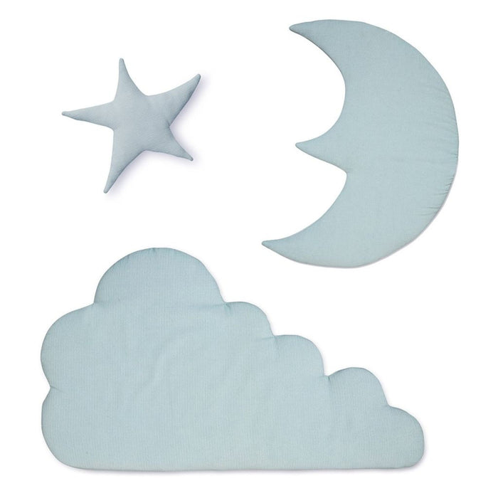 A moon, Cloud and Star Wall Decoration