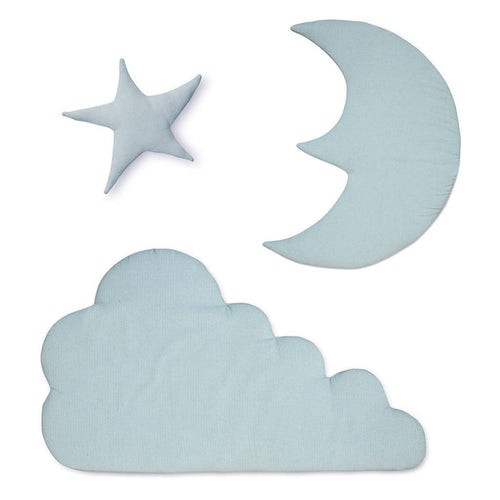 A moon, Cloud and Star Wall Decoration