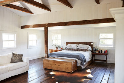 Brown with Red Cowhide Rug #B2831