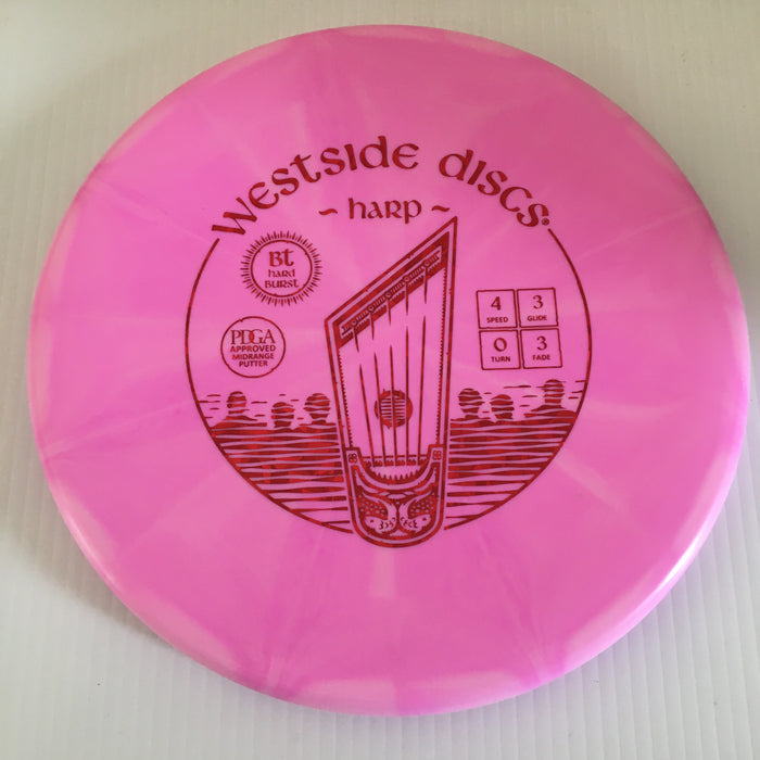 Pink/Red Shatter Stamp/174g 12