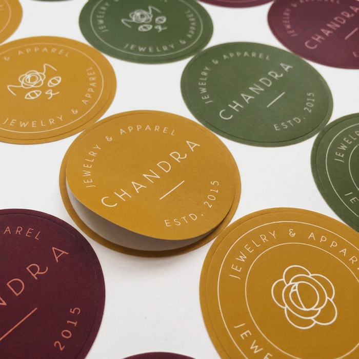 White Matte Vinyl Stickers