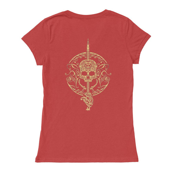 Women' Ribbon Skull