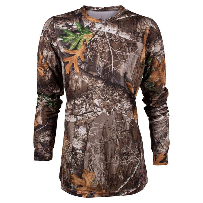 Women's Hunter Long Sleeve Tee Realtree Edge | King's Camo