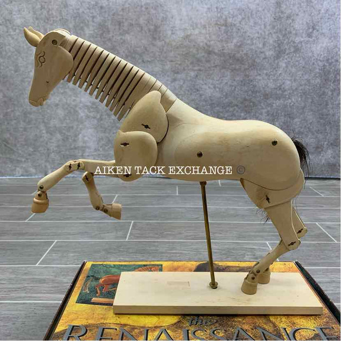 Wooden Renaissance Horse Decor