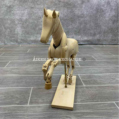 Wooden Renaissance Horse Decor